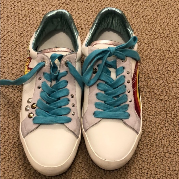 Free People x Zadig & Voltaire Rainbow Sneaker 10 - Picture 5 of 11